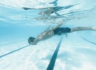 Swimming cardio is a low-impact workout that's gentle on the joints and bones. (Tiago Torres/Pexels)